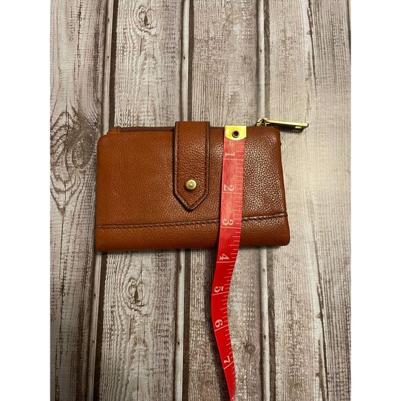 Fossil Lainie Multifunction Brown Leather Wallet - Picture 8 of 13